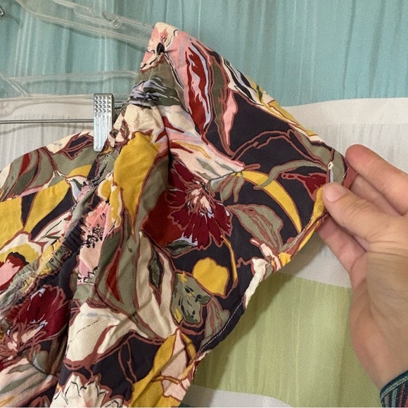 Torrid Mini Challis Off Shoulder Hi-Low Skirt Set Size 5X - Picture 4 of 13